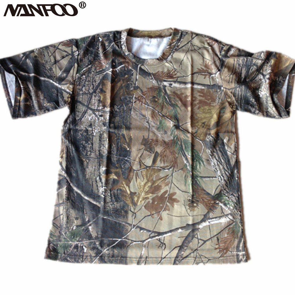 Hunting Outdoor Shirts - Erkek yaz kısa kollu T-Shirt yuvarlak