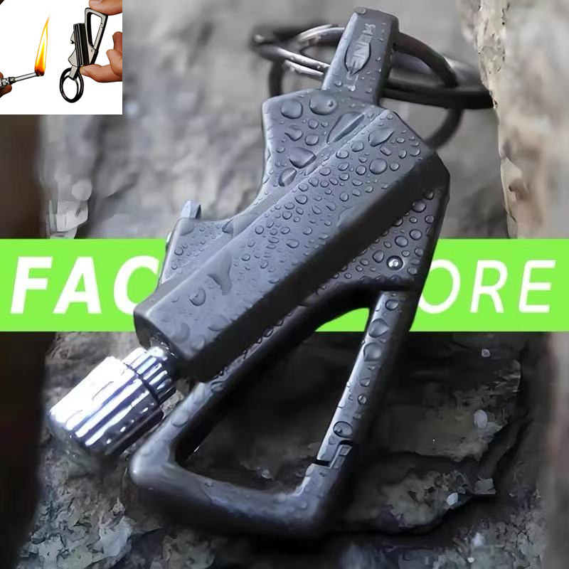 Fire Starter Waterproof - Yeni Açık Hava Metal Taşınabilir Çakmak