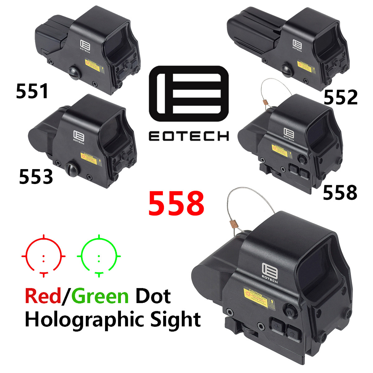 Outdoor Hunting Rifle - Eotech 551 552 553 558 Holografik