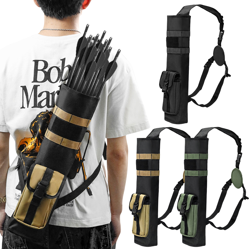 Quiver Arrow Back - Molle Sistemli Okçuluk Sadak Çantası, Çift