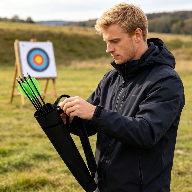 Quiver Arrow Back - Okçuluk Tutucu Yetişkin Oklar Quivers Kalça