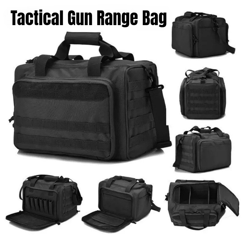 Outdoor Hunting Rifle - Taktik Silah Çantası Molle Sistemi Tabanca