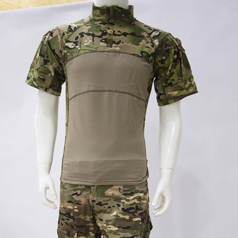 Hunting Outdoor Shirts - AUKU erkek avcılık tişörtleri şort 1/4