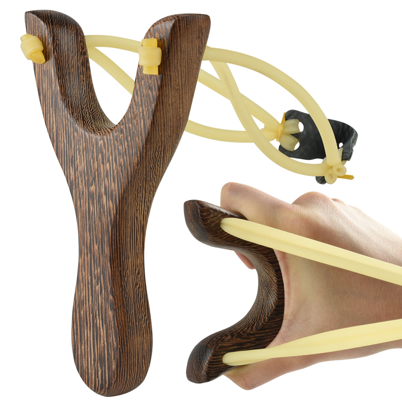 Geleneksel Ahşap Tirachinas Aç - Outdoor Hunting Launcher incelemesi ve fiyatı
