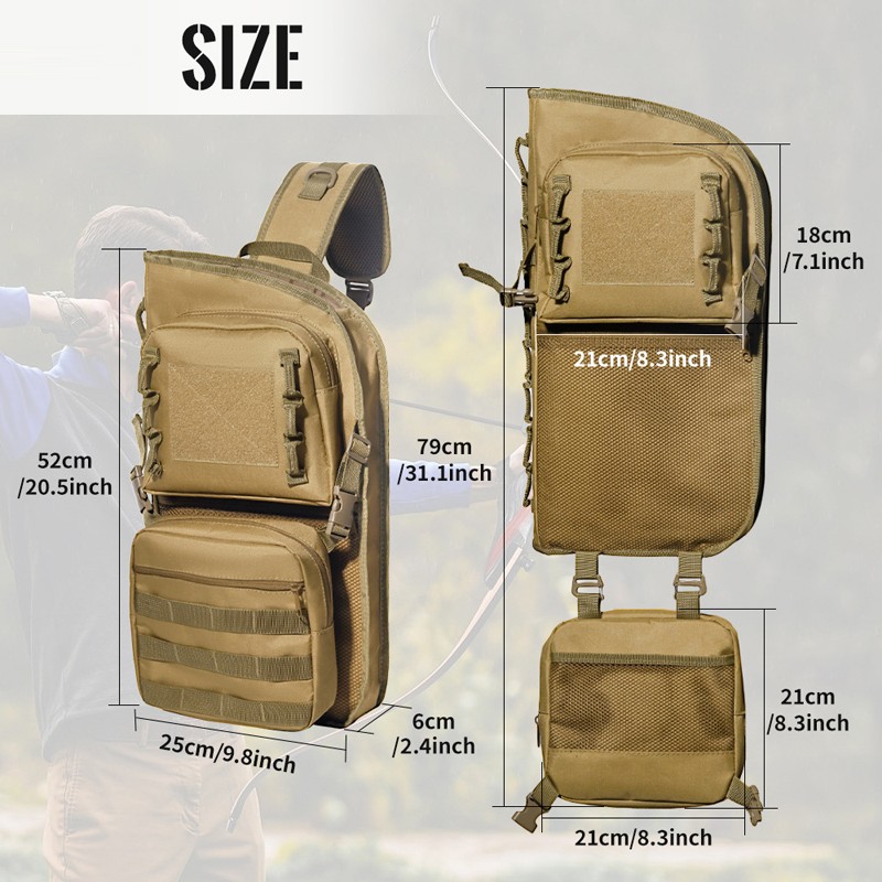 Arka Ok Çantası Okçuluk Ok Çan - Quiver Arrow Back incelemesi ve fiyatı