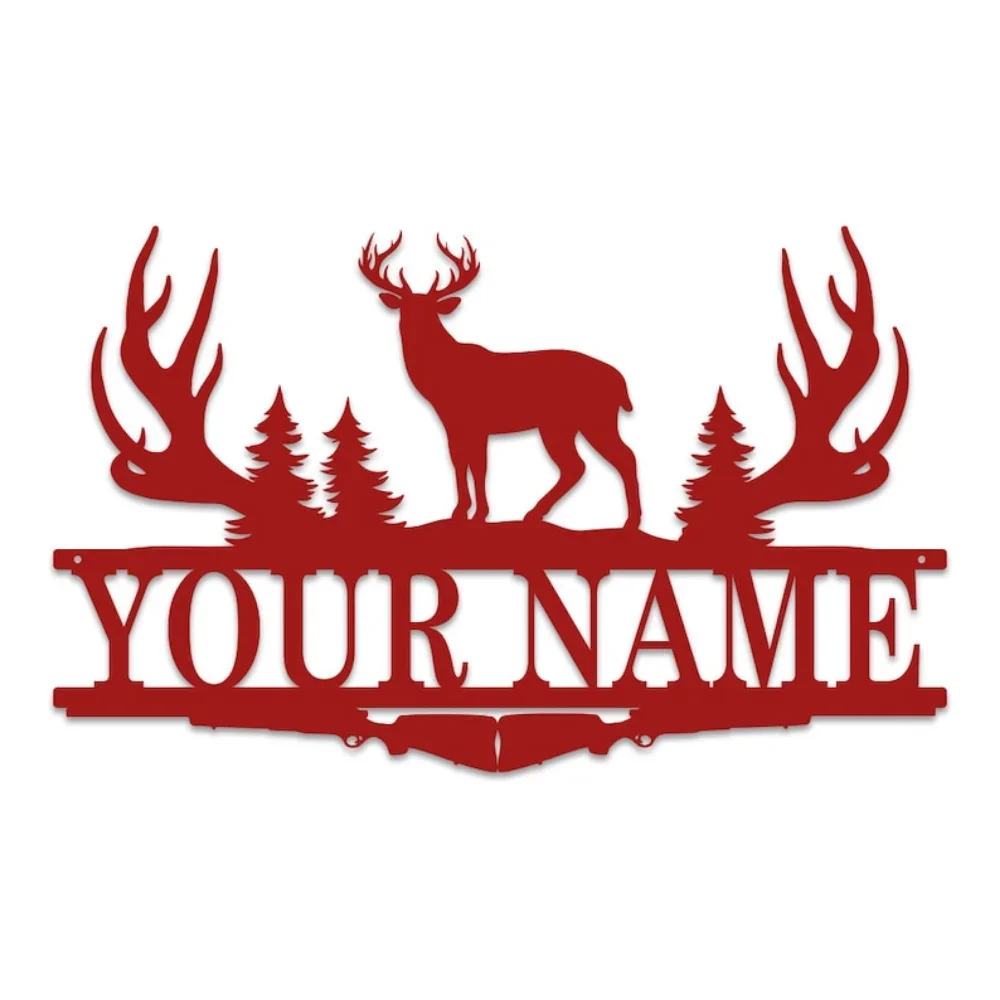 Buck Boynuz Bölünmüş Monogram  - Outdoor Hunting Names incelemesi ve fiyatı