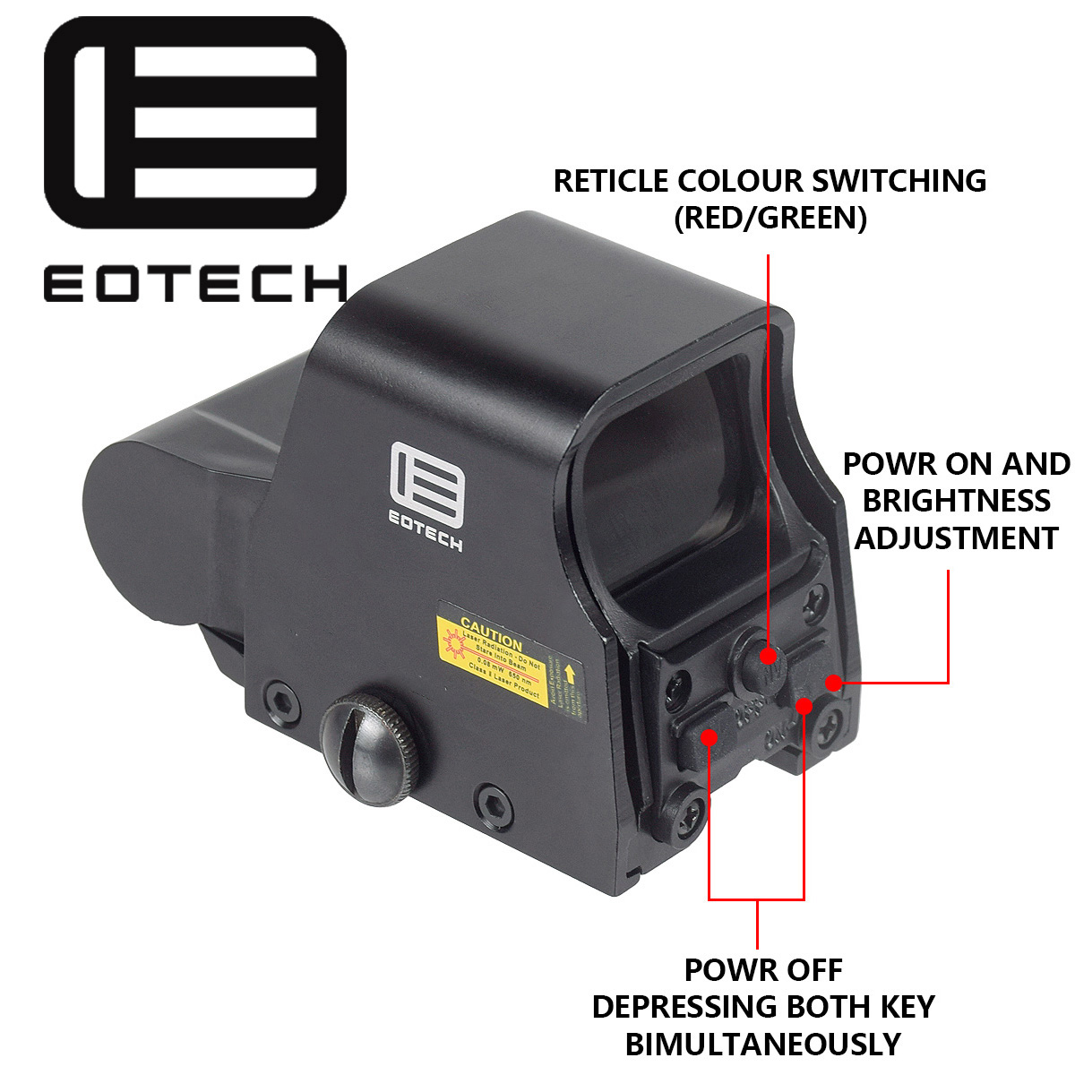Eotech 551 552 553 558 Hologra - Outdoor Hunting Rifle incelemesi ve fiyatı