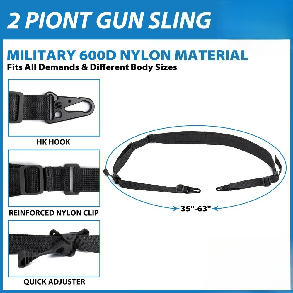 Taktik 2 Noktalı Tüfek Askısı  - Outdoor Hunting Rifle incelemesi ve fiyatı