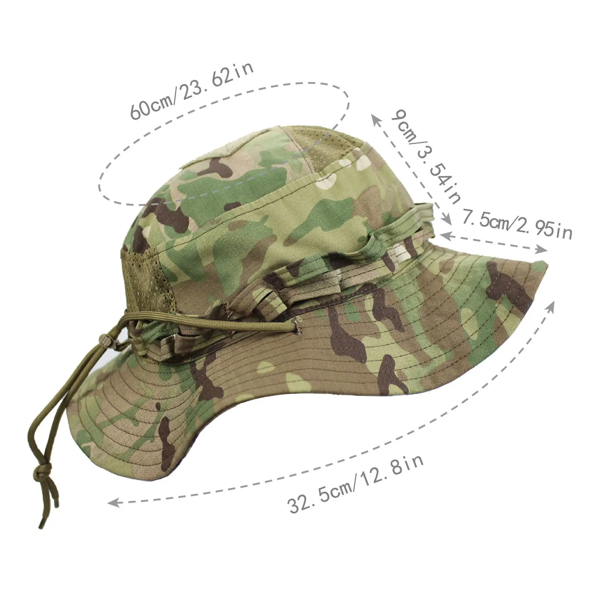 Yeni Taktik Kamuflaj Boonie Şa - Hunting Outdoor Hats incelemesi ve fiyatı