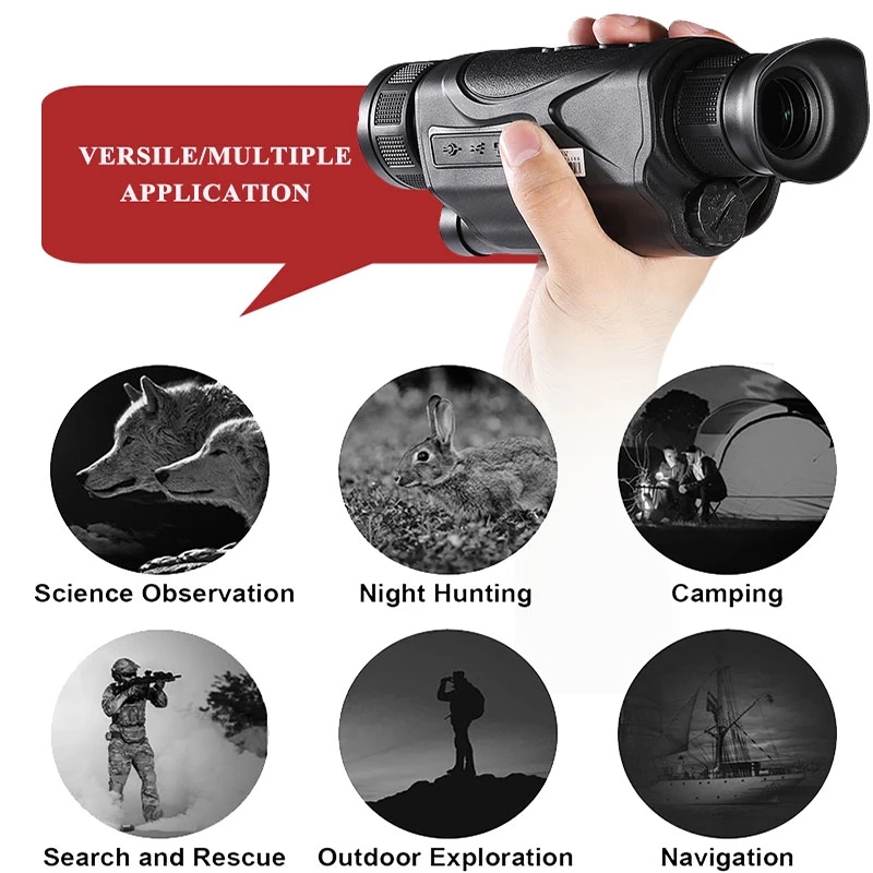 HD Dijital Gece Görüş Monoküle - Outdoor Hunting Videos incelemesi ve fiyatı