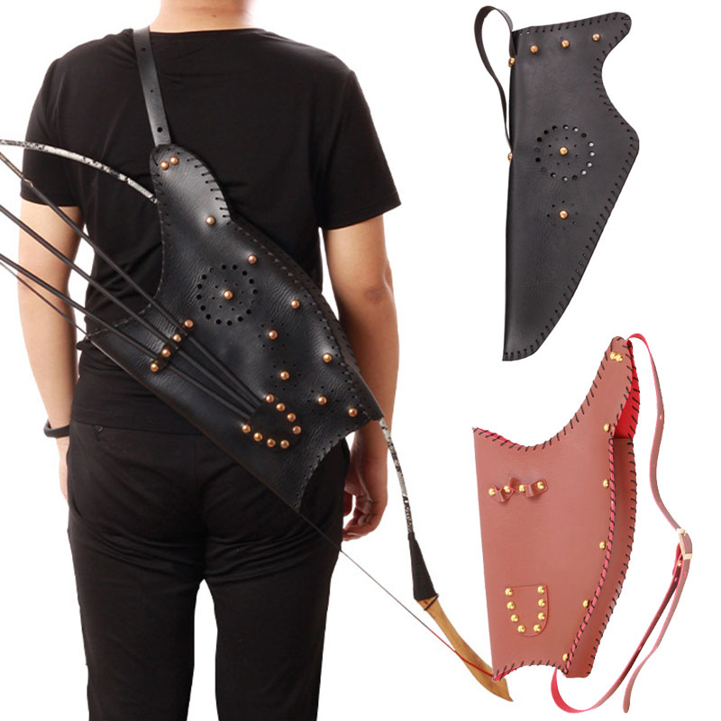 Geleneksel PU Deri Okçuluk Omu - Quiver Arrow Back incelemesi ve fiyatı