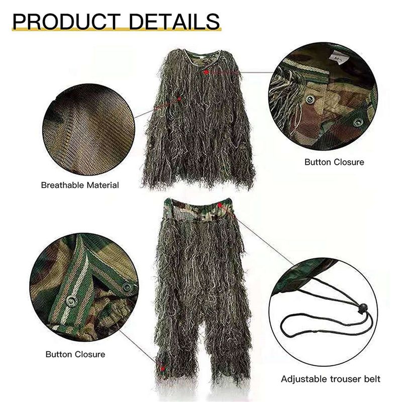 AEF6-2X 5'i 1 Arada Ghillie Kı - Hunting Outdoor Apparel incelemesi ve fiyatı