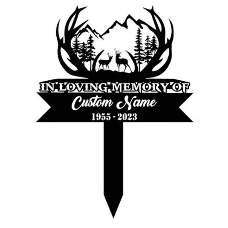 Özel Geyik Avı Anma Çubuğu - K - Outdoor Hunting Names incelemesi ve fiyatı